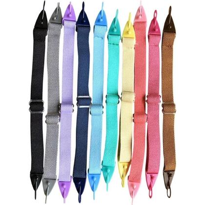 Imagem de Cordão Miraflex Cordinha Ajustável Infantil Elástico Violeta