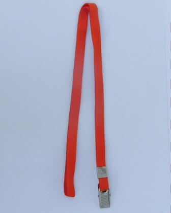 Imagem de Cordão para Crachá Vermelho pacote com 10 unidades