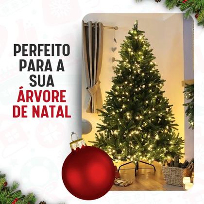 Imagem de Cordão Pisca Pisca 9m 100 Led P/ Árvore Natal Luz Decoração