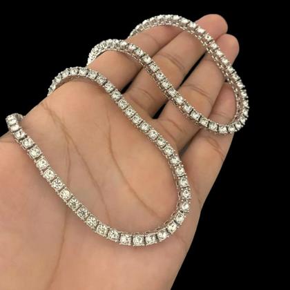 Imagem de Cordão Riviera - Banhado a Prata 925