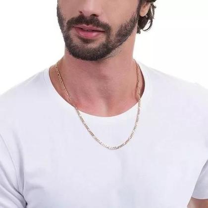 Imagem de Cordão Rommanel Masculino 60cm Com Pingente Fé 530109 541931