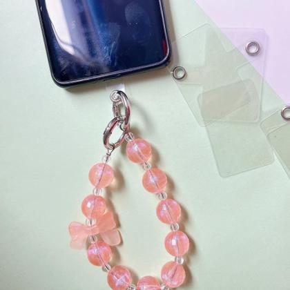 Imagem de Cordão Universal Transparente Para Celular 1/3/5/10 Peças, Alça Destacável Com Clipe Anti-perda