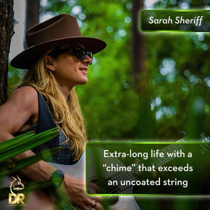 Imagem de Cordas de guitarra acústica DR Strings DRAGON SKIN+ DAP-12 Light