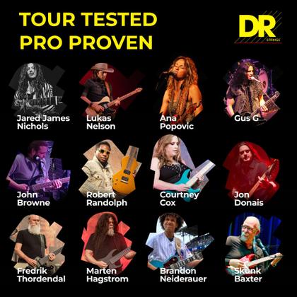 Imagem de Cordas de guitarra elétrica DR Strings Red Devils 10-46