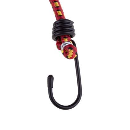 Imagem de Cordas elásticas, pacote com 10 cordões de borracha virgem, cordão vermelho forte, de 60 cm