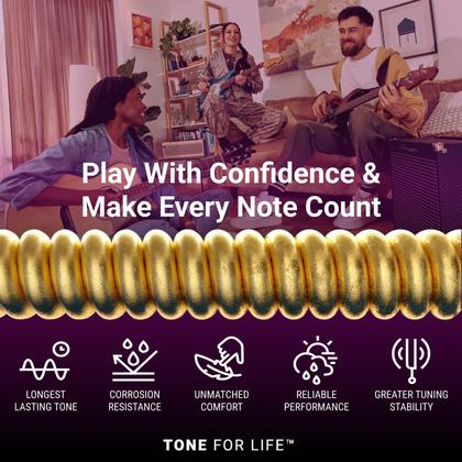 Imagem de Cordas para guitarra acústica Elixir 80/20 Bronze NANOWEB 6-String