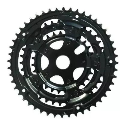 Imagem de Coroa Engrenagen Tripla Rebitada 28/38/48 Pra Bike Monobloco