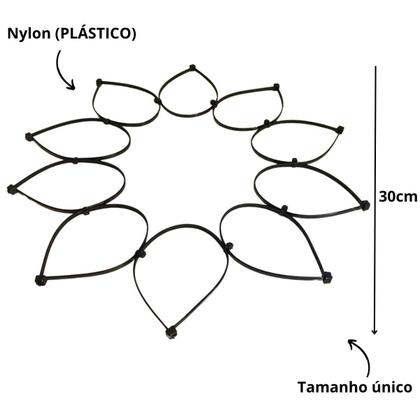 Imagem de Coroa Princesa Vampira Rainha Preta de Luxo Acessório Halloween