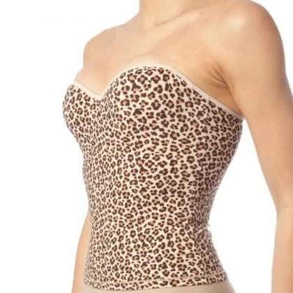 Imagem de Corpete sem alça  Anatomic Hope Modelador Onça