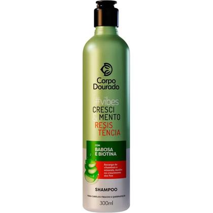 Imagem de Corpo Dourado Vibes Crescimento - Shampoo Babosa e Biotina 300ml