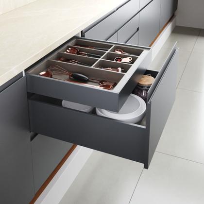 Imagem de Corrediça 30cm Oculta Invisível Amortecedor Hafele Dt130 300