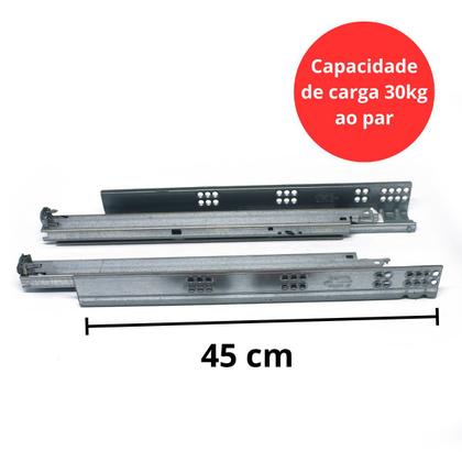 Imagem de Corrediça Oculta Blum Abertura Total 400mm C/ Amortecedor