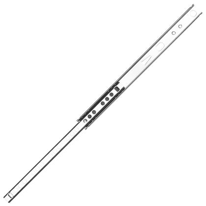 Imagem de Corrediça Trilho Telescópico Comprimento De 35,5cm 355mm Total E Abertura De Gaveta De 14cm 140mm