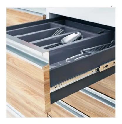 Imagem de Corrediças Trilho Telescopico Soft Closing 400x45mm Abraplac