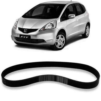 Imagem de Correia Alternador Honda Fit 2004 a 2018 Micro V Gates
