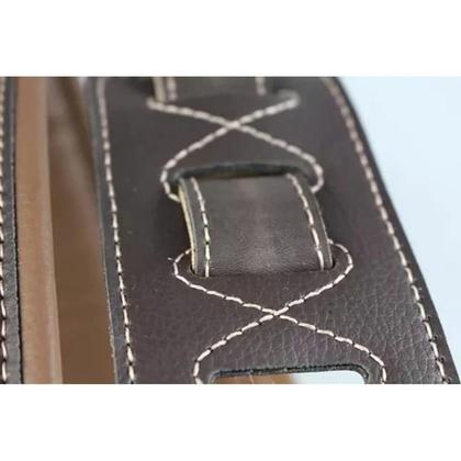 Imagem de Correia Basso Classic Sintético Violão Guitarra Baixo Marrom