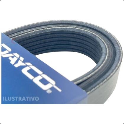 Imagem de Correia Poly V Elastica 5PK1051EE Dayco GM Cobalt Onix Prisma Spin 1.0 1.4 1.8 SPE4 NLEV