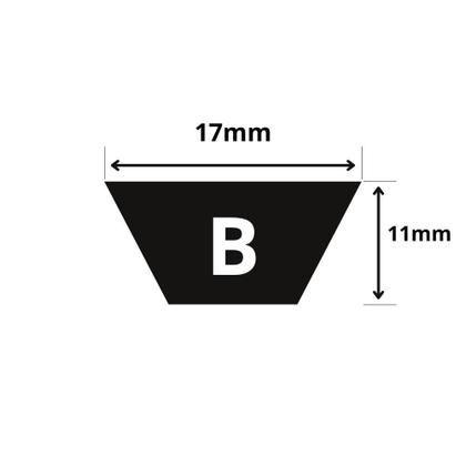 Imagem de Correia V Lisa B-83 Gates - Pack com 5 Unidades
