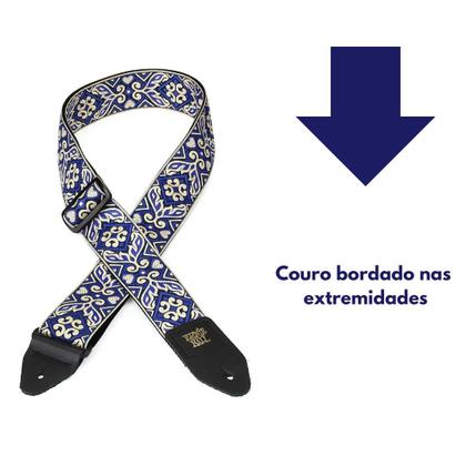 Imagem de Correia violão guitarra Tribal Blue Jacquard P04165 Ernie Ball
