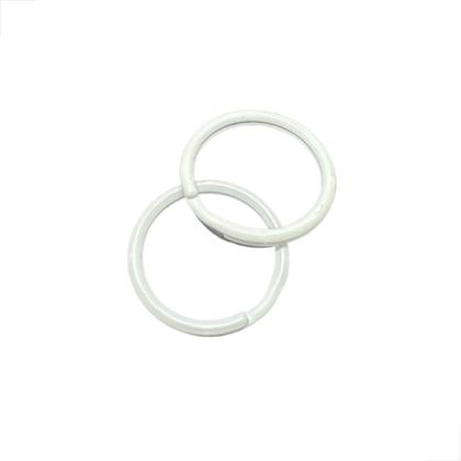 Imagem de Corrente Argola Calota P/ Janela Basculante Aluminio Branco