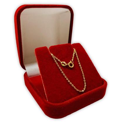 Imagem de Corrente Bailarina de Ouro 18k 45cm Cordão Colar Gargantilha Feminina