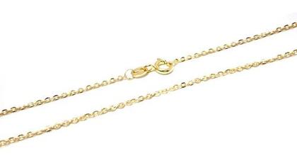 Imagem de Corrente Bailarina de Ouro 18k 45cm Cordão Colar Gargantilha Feminina