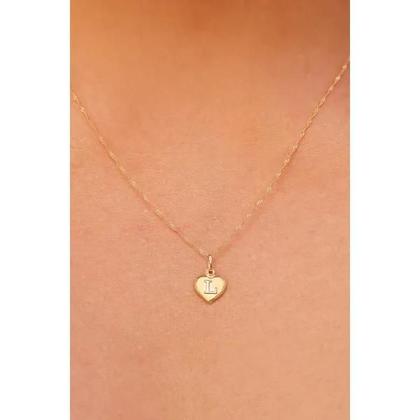 Imagem de Corrente Colar Cordão Feminina com Pingente Letra Nome Ouro 18k 40cm