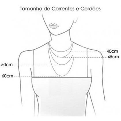 Imagem de Corrente Colar Cordão Feminino Com Pingente Coração Ametista Em Ouro 18k