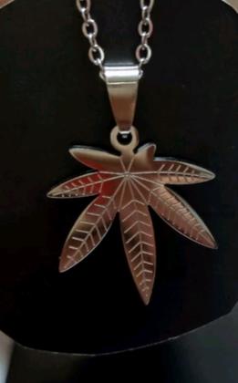 Imagem de Corrente com Pingente Aço inox Duas Cores