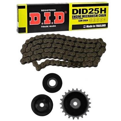 Imagem de Corrente Comando Did, Kit Tensor Pop 110i, Biz 110i 16 Á 24