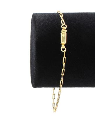 Imagem de Corrente Cordão Banhado A Ouro 18k Com Pingente Cruz Corda