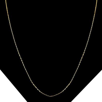 Imagem de Corrente Cordão Italiana Feminina 40cm Ouro 18k 750