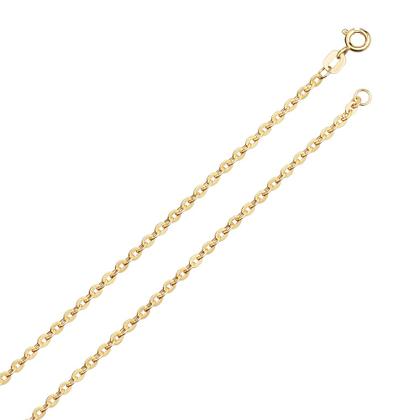 Imagem de Corrente Cordão Masculino com Pingente Placa Cruz Em Ouro 18k