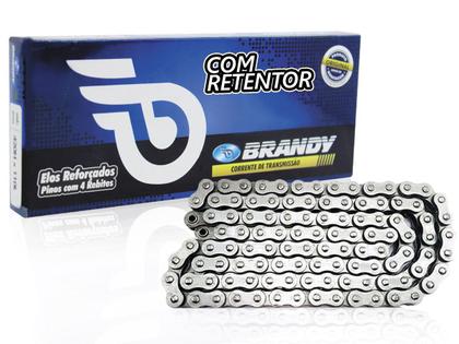 Imagem de Corrente de Transmissão Honda CG/ Titan/ FAN/ Cargo 125 2000 a 2008 428X116 COM Retentor Brandy