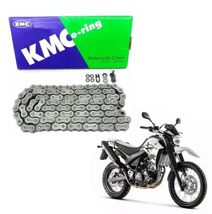 Imagem de Corrente De Transmissão Kmc Com Retentor 520 x 110 Lander Xt 660 Cb Xre 300 Cb250f Twister Crf 230 Ninja 250 Strada Sahara