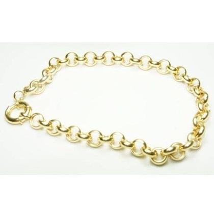 Imagem de Corrente E Pulseira Portuguesa Ouro 18K 750