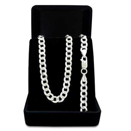 Imagem de Corrente Em Prata 925 Legítima Grumet 1x1 60cm Maciça Colar Cordão Masculino