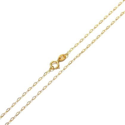 Imagem de Corrente Feminina Colar Cordão Com Pingente Ponto Luz Coração 6mm Ouro 18k