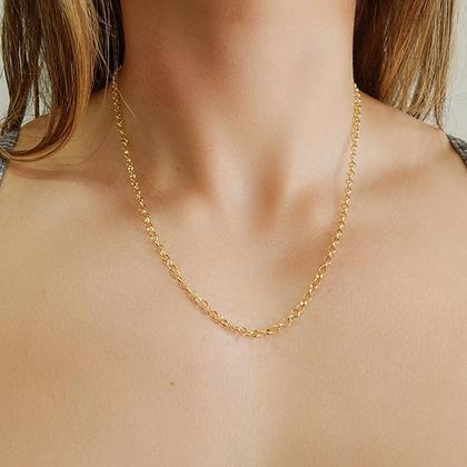 Imagem de Corrente Feminina Portuguesa Elo Português Ouro 18k