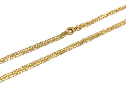 Imagem de Corrente Lacraia de Ouro 18k 40cm Cordão Colar Gargantilha Feminina Trançada