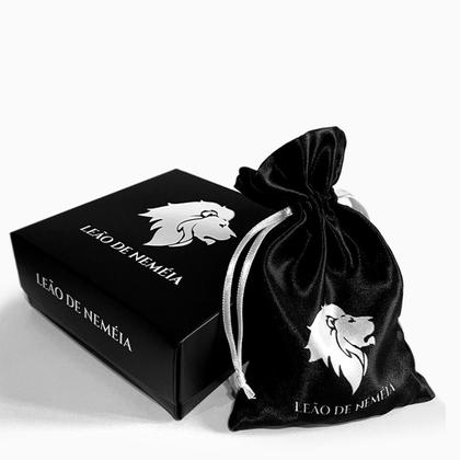 Imagem de Corrente Masculina Cordão Baiano Aço Inox  Digh  Leão de Neméia