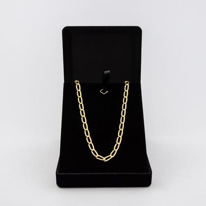 Imagem de Corrente Masculina Ouro 18k 750 Cordão Laço 4.6 50 Cm Colar