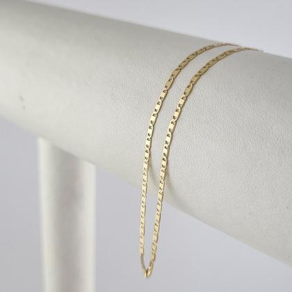 Imagem de Corrente Masculina Piastrine 1.6 60 Cm Ouro 18k 750 Colar