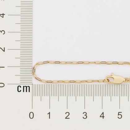 Imagem de Corrente Masculina Rommanel Banhada A Ouro 18k Tamanho 60cm 532531