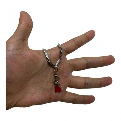 Imagem de Corrente Metal com Pingente Umbanda Candomblé-Escolha Orixá