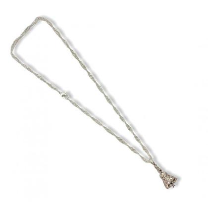 Imagem de Corrente Metal com Pingente Umbanda Candomblé-Escolha Orixá