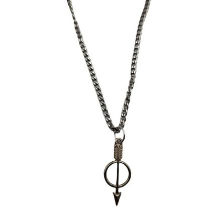 Imagem de Corrente Metal com Pingente Umbanda Candomblé-Escolha Orixá