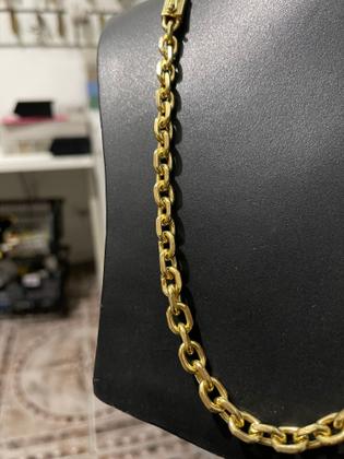Imagem de Corrente modelo cadeado com quina medindo 8 mm de espessura