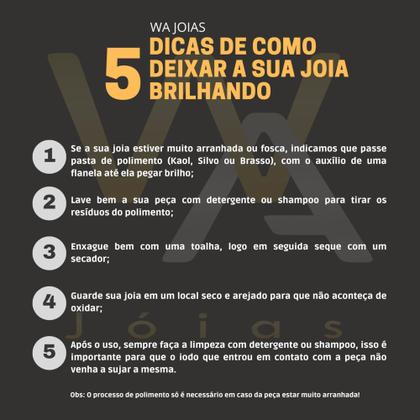 Imagem de Corrente modelo cadeado com quina medindo 8 mm de espessura