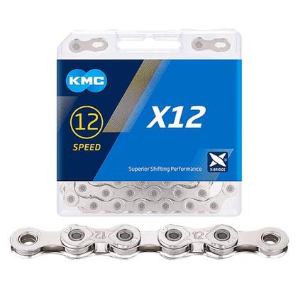 Imagem de Corrente para Bicicleta/ Bike  KMC 1/2X11/128 126L 12V Prateada